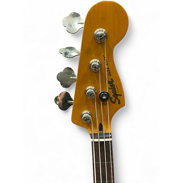 Used Squier Classic vibe 60s Fretless Precision Bass 2 Color Sunburst Electric Bass Guitar