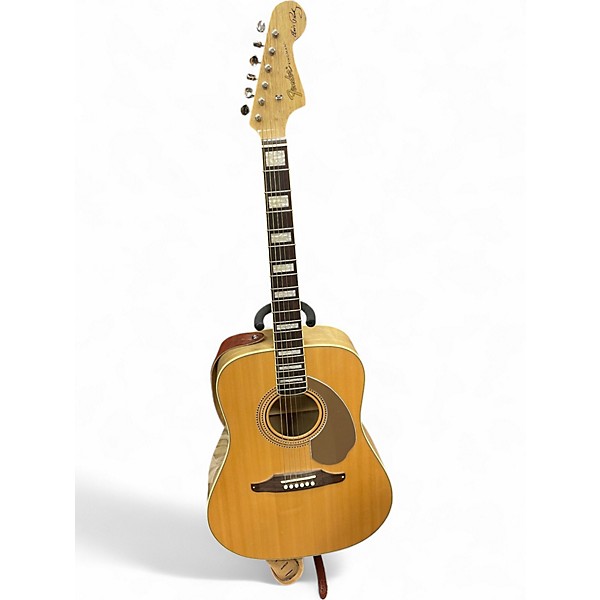 Used Fender Elvis Presley Kingman Clambake Natural Acoustic Guitar