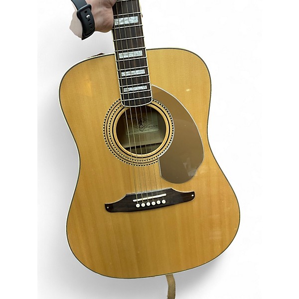Used Fender Elvis Presley Kingman Clambake Natural Acoustic Guitar