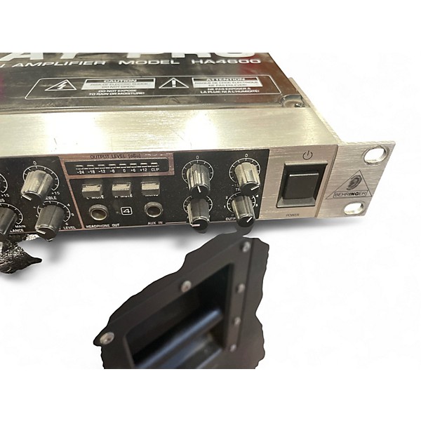 Used Behringer powerplay pro ha4600 Audio Interface