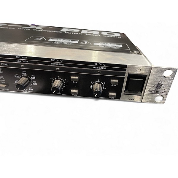 Used Behringer cx2310 super x pro Crossover