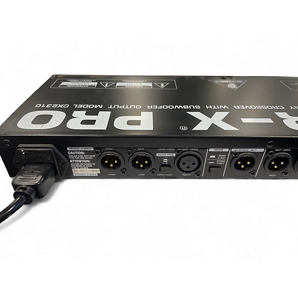 Used Behringer cx2310 super x pro Crossover