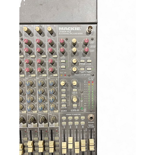 Used Mackie 1604-vlz Unpowered Mixer
