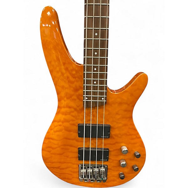 Used Ibanez SRA500 Quilt Natural Electric Bass Guitar
