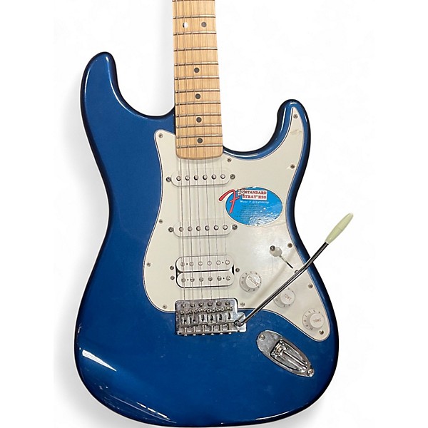 Used Fender Standard Stratocaster HSS COBALT BLUE Solid Body Electric Guitar