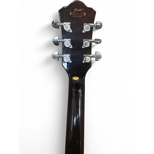 Used Grote JAZZ Sunburst Hollow Body Electric Guitar