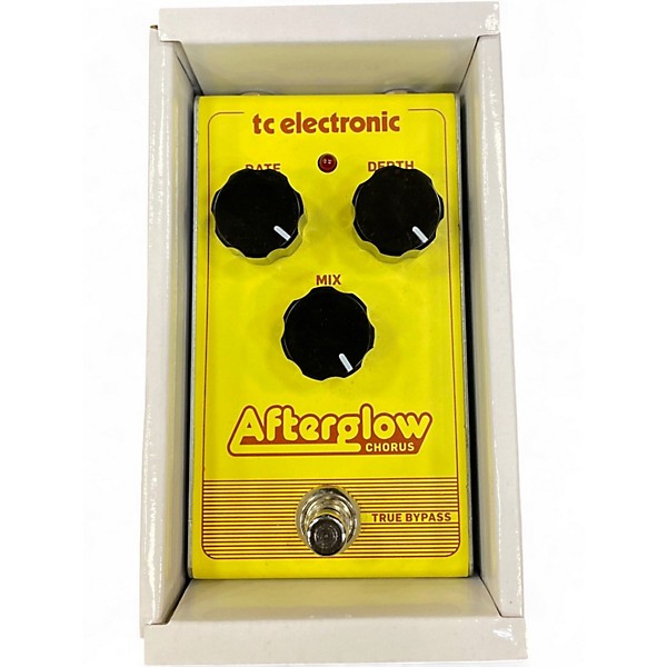 Used TC Electronic Afterglow Chorus Effect Pedal