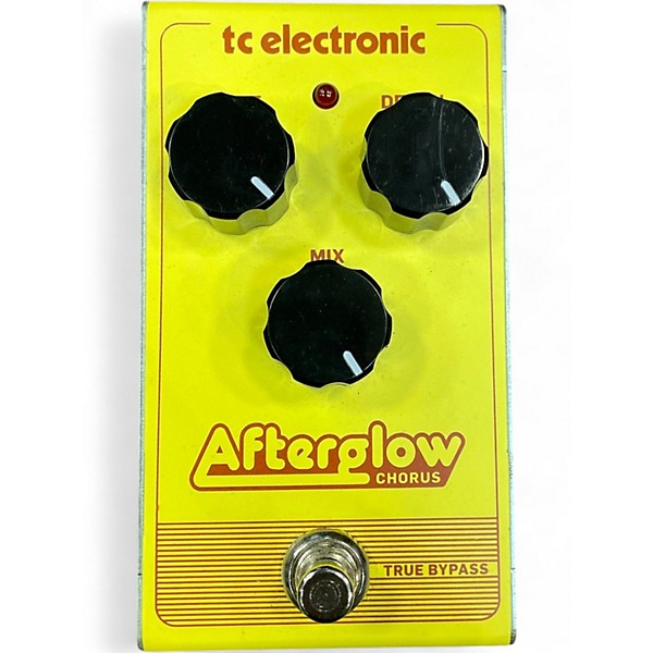 Used TC Electronic Afterglow Chorus Effect Pedal
