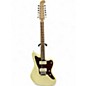 Used Squier Paranormal Jazzmaster XII White Solid Body Electric Guitar thumbnail
