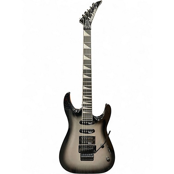 Used Jackson JS34 Dinky Silverburst Solid Body Electric Guitar
