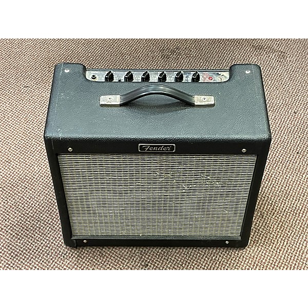 Used Fender BLUES JUNIOR W/ Celestion G12 Tube Guitar Combo Amp