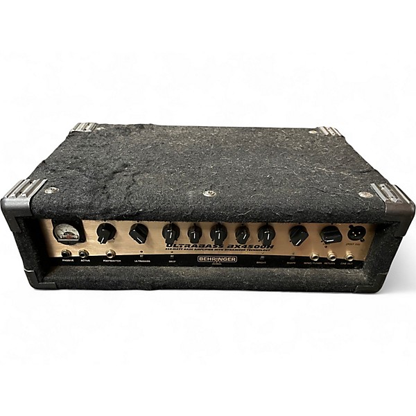 Used Behringer Ultrabass BX4500H Bass Amp Head