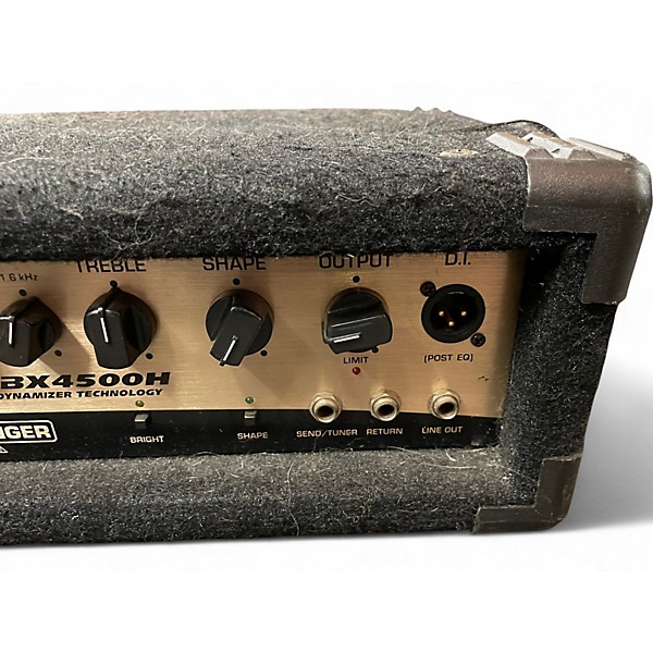 Used Behringer Ultrabass BX4500H Bass Amp Head