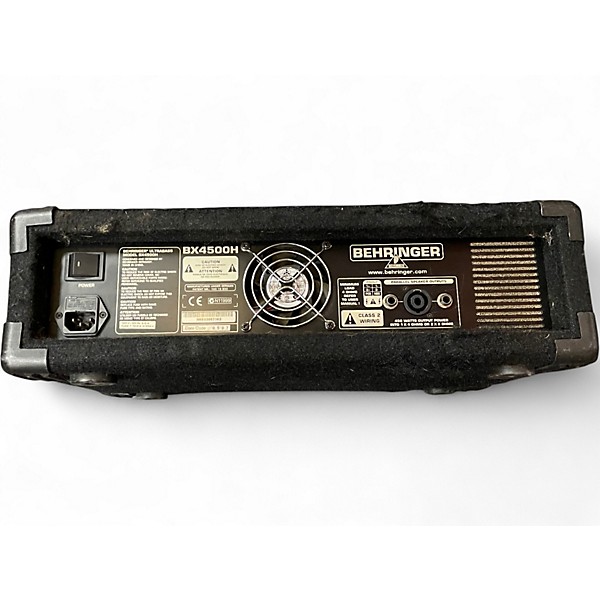 Used Behringer Ultrabass BX4500H Bass Amp Head