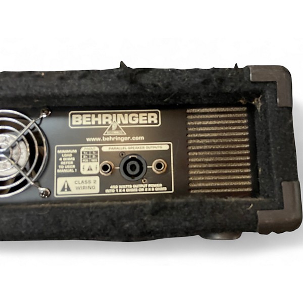 Used Behringer Ultrabass BX4500H Bass Amp Head