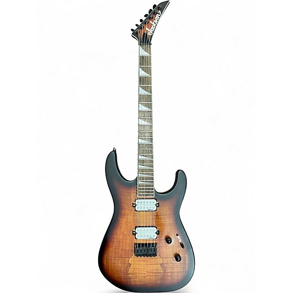 Used Jackson X Series Soloist SLX Spalted Maple 2 Color Sunburst Solid Body Electric Guitar