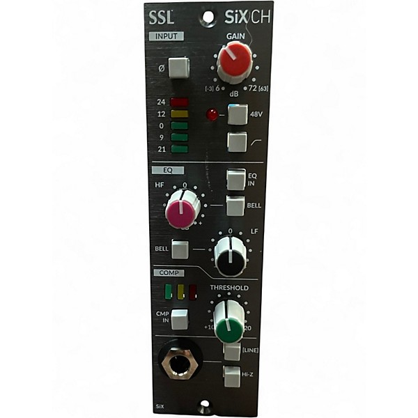 Used Solid State Logic 6ch 500 series Rack Equipment