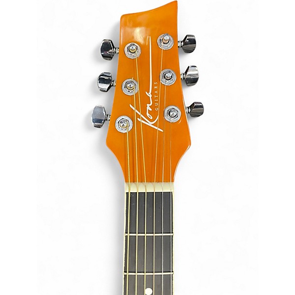 Used Kona K394D Natural Acoustic Guitar