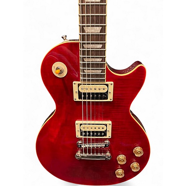 Used Epiphone Slash Rosso Corsa Les Paul Standard Midnight Wine Solid Body Electric Guitar