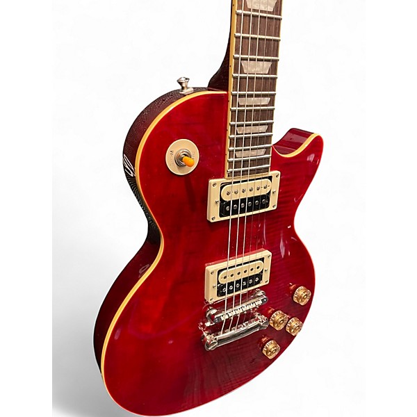 Used Epiphone Slash Rosso Corsa Les Paul Standard Midnight Wine Solid Body Electric Guitar