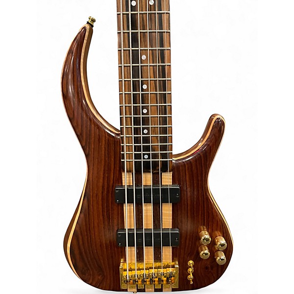 Used Dp Custom 6 STRING BASS COCOBOLO Electric Bass Guitar