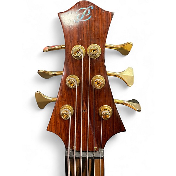 Used Dp Custom 6 STRING BASS COCOBOLO Electric Bass Guitar