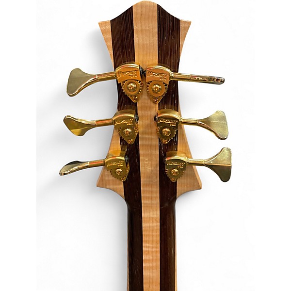 Used Dp Custom 6 STRING BASS COCOBOLO Electric Bass Guitar