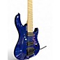 Used Kiesel Osiris 7 Trans Blue Solid Body Electric Guitar