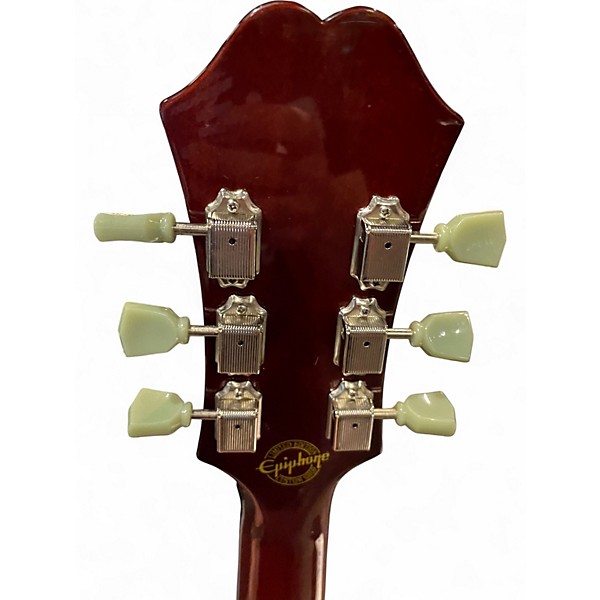 Used Epiphone ES335 Pro Amber Hollow Body Electric Guitar