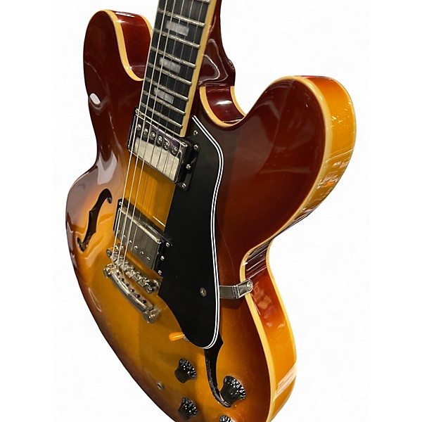 Used Epiphone ES335 Pro Amber Hollow Body Electric Guitar