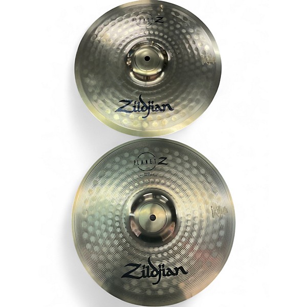 Used Zildjian 14in PLANET Z HI HAT PAIR Cymbal