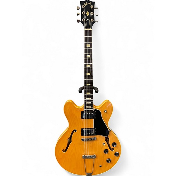 Vintage 1978 Gibson ES-335TD Natural Hollow Body Electric Guitar