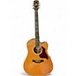 Used Gibson Songwriter Standard EC Deluxe  Natural Acoustic Electric Guitar thumbnail