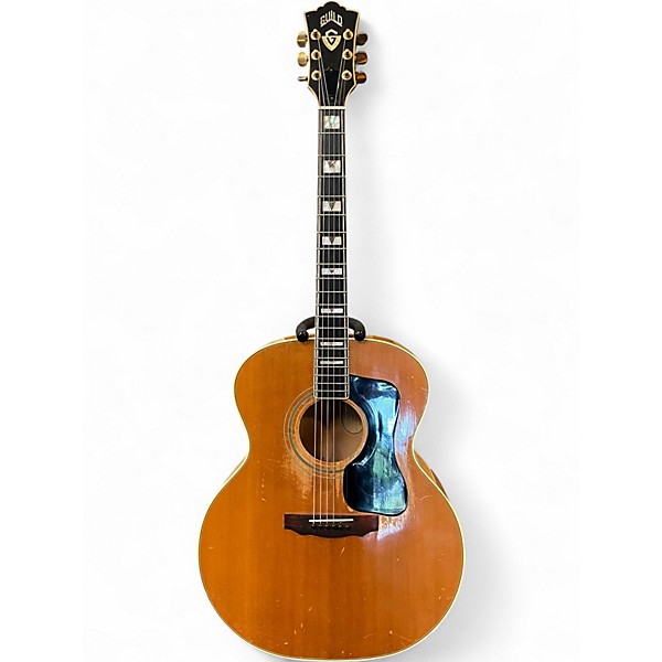 Vintage 1973 Guild F-50 Natural Acoustic Guitar