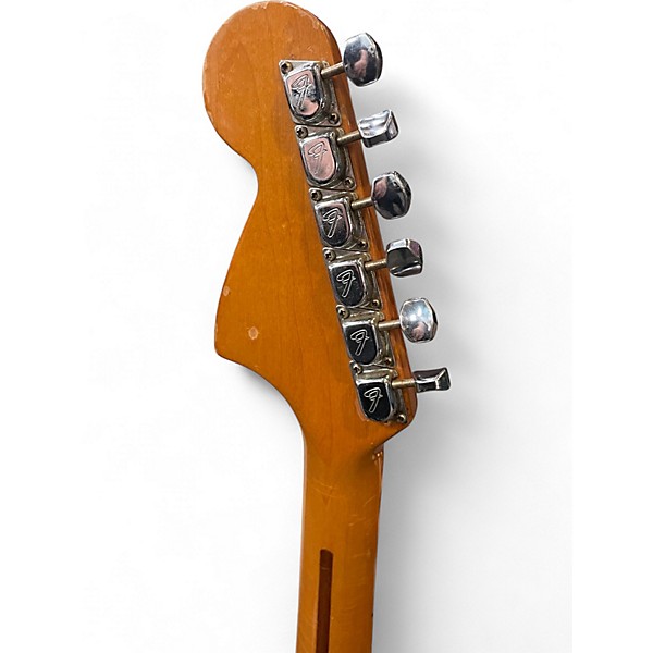 Vintage 1970s Fender Stratocaster Natural Solid Body Electric Guitar