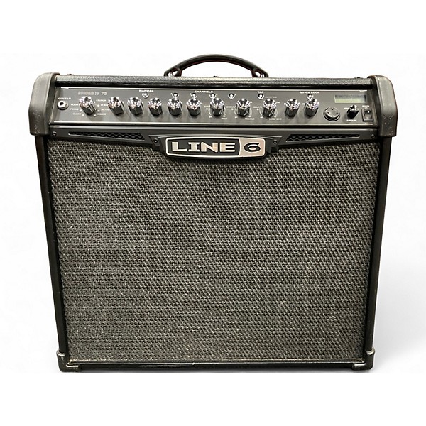 Used Line 6 Spider IV 75W 1x12 Guitar Combo Amp