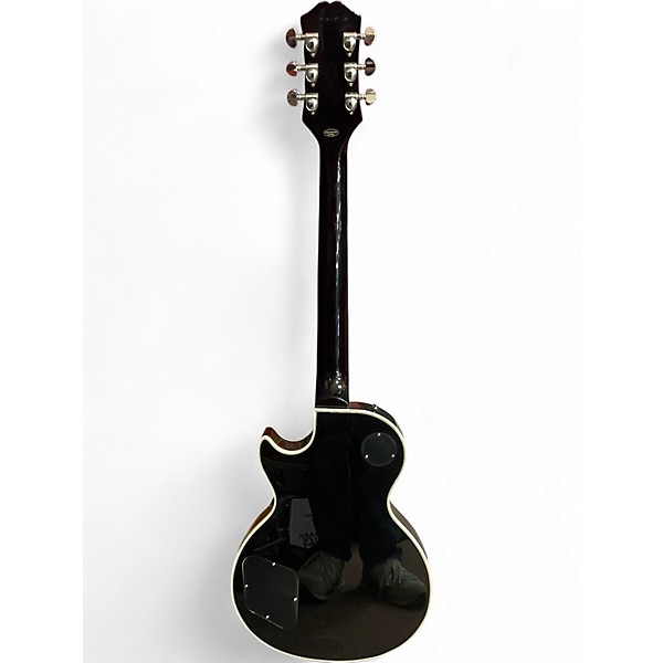 Used Epiphone Les Paul Custom Silver Burst Solid Body Electric Guitar