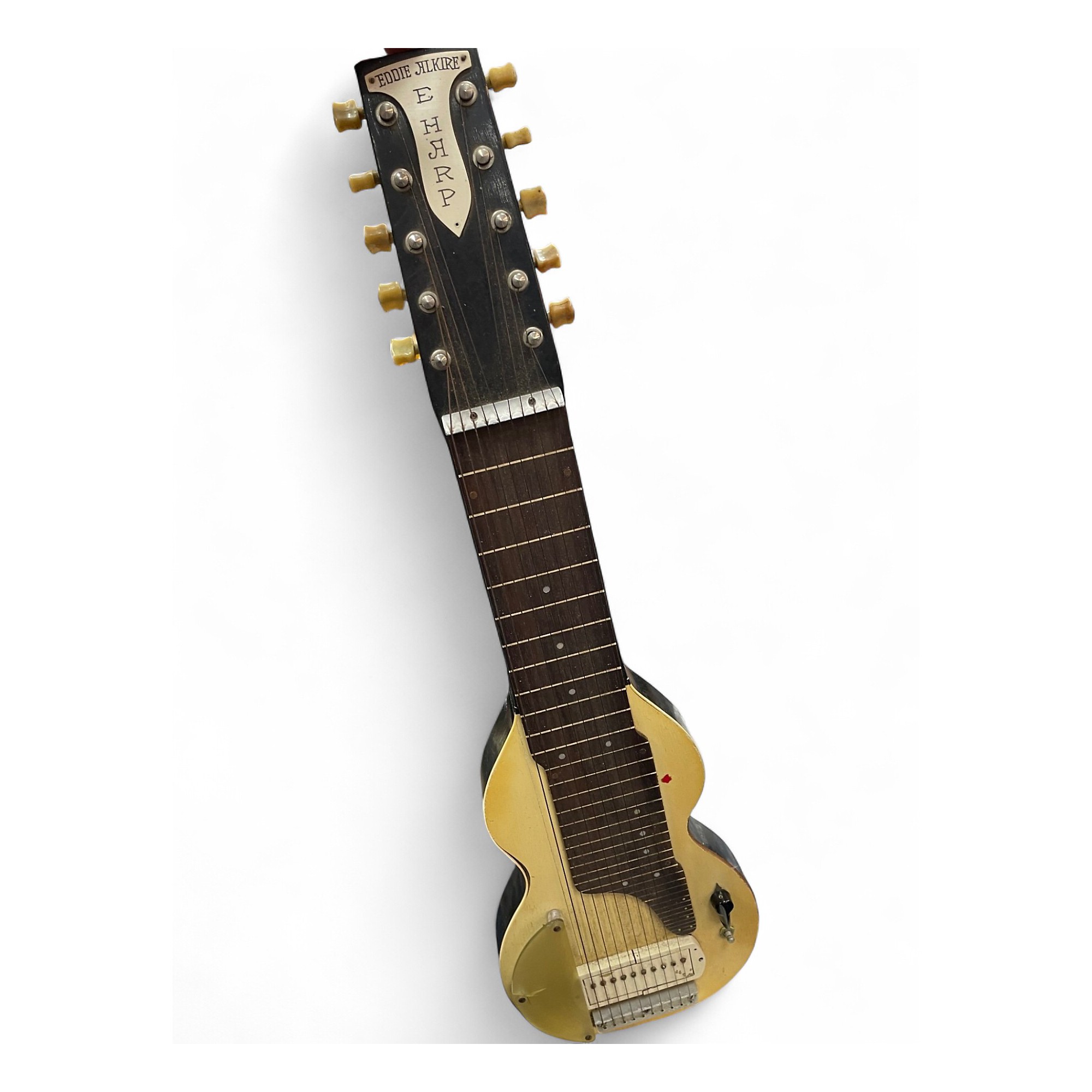 エディ・アンド・クルーザーズＬＰ Vintage 1940s Eddie Alkire E HARP Cream Lap Steel Cream | Guitar