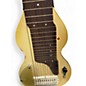 Vintage 1940s Eddie Alkire E HARP Cream Lap Steel