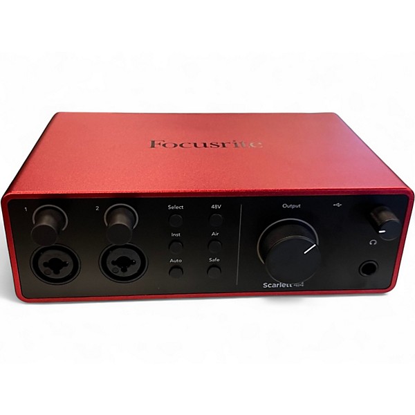 Used Focusrite Scarlett 4i4 Gen 4 Audio Interface