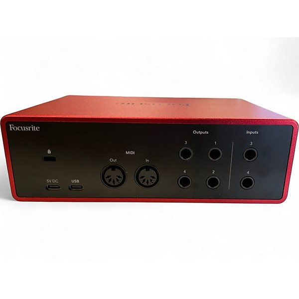 Used Focusrite Scarlett 4i4 Gen 4 Audio Interface