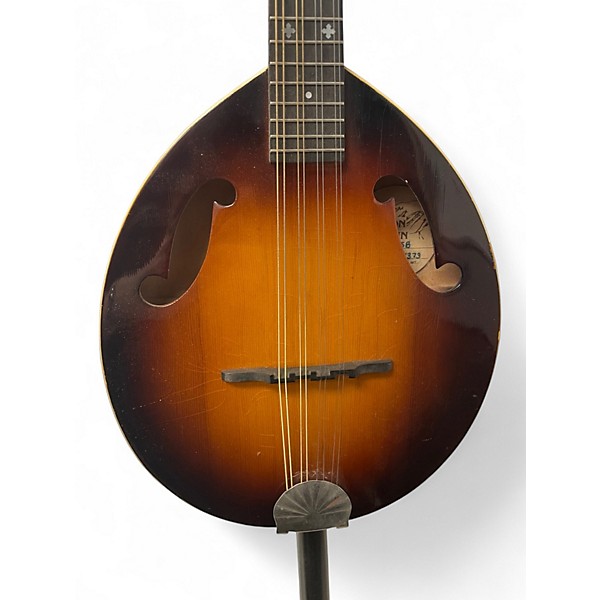 Vintage 1980s The Flatiron Mandolin 358 2 Color Sunburst Mandolin