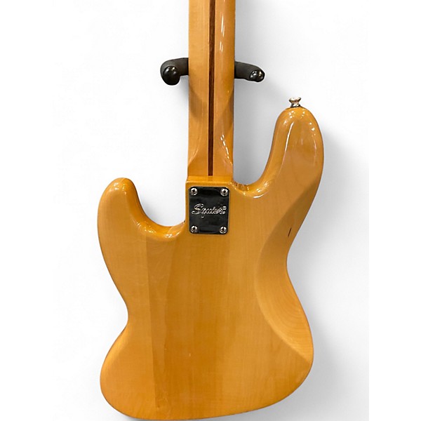 Used Squier Classic Vibe 70s Jazz Bass Natural Electric Bass Guitar