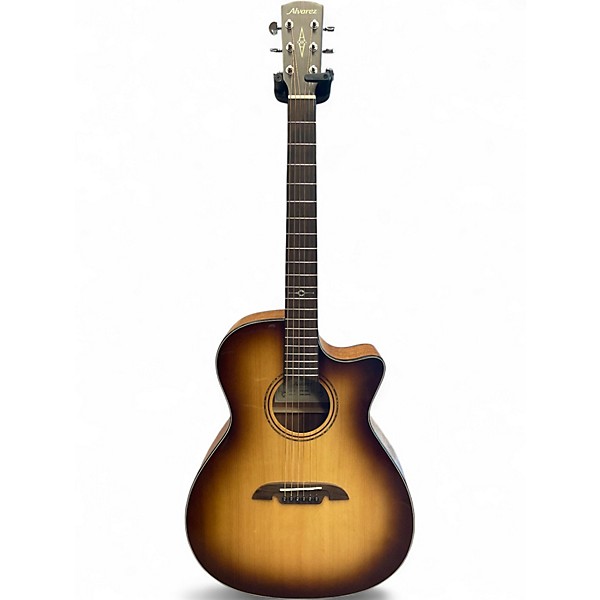 Used Alvarez AG60CE Grand Auditorium autumn burst Acoustic Electric Guitar