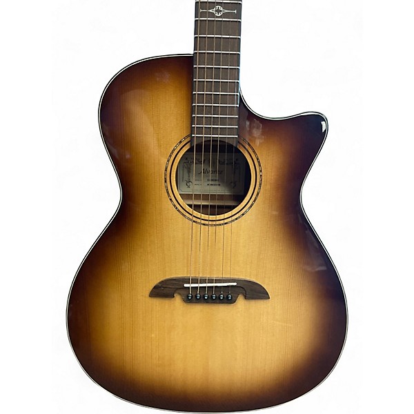 Used Alvarez AG60CE Grand Auditorium autumn burst Acoustic Electric Guitar