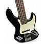Used Squier Affinity Jazz Bass Black Electric Bass Guitar