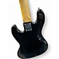 Used Squier Affinity Jazz Bass Black Electric Bass Guitar