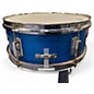 Used 1960s Us Mercury 14X5 Luan Blue Sparkle Drum