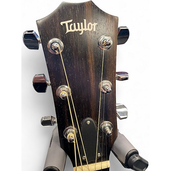 Used Taylor 214CE Deluxe Natural Acoustic Electric Guitar