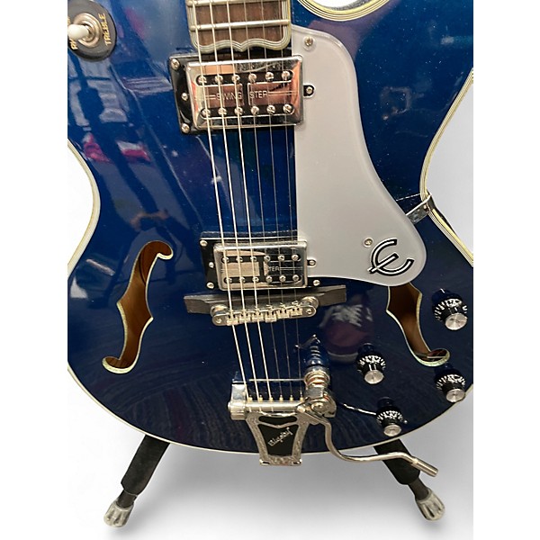 Used Epiphone Emperor Swingster Royale DELTA BLUE METALLIC Hollow Body Electric Guitar